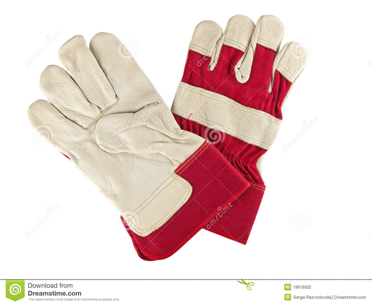 Work Gloves Stock Photography   Image  19616932
