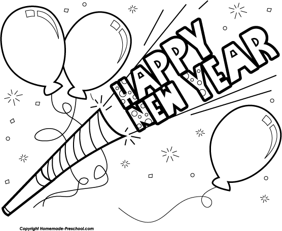 Home Free Clipart New Year S Clipart Happy New Year Party