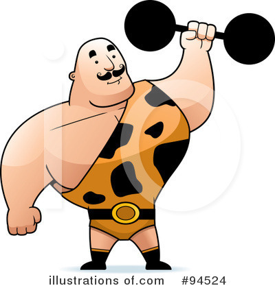 Bodybuilder Clipart  94524 By Cory Thoman   Royalty Free  Rf  Stock    
