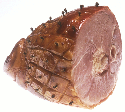Baked Ham W Cloves   Http   Www Wpclipart Com Food Meat Pork Baked Ham    