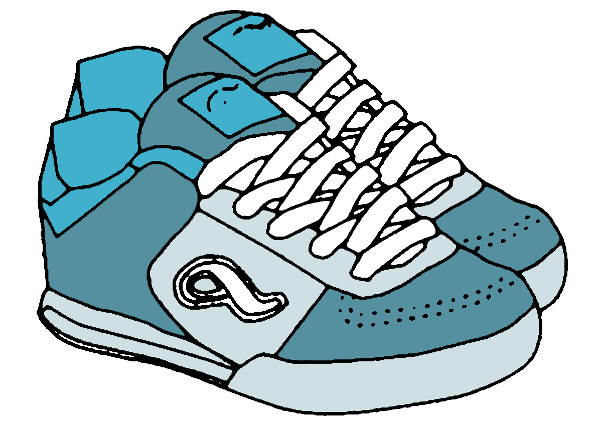 Nike Running Shoes Clipart   Clipart Panda   Free Clipart Images