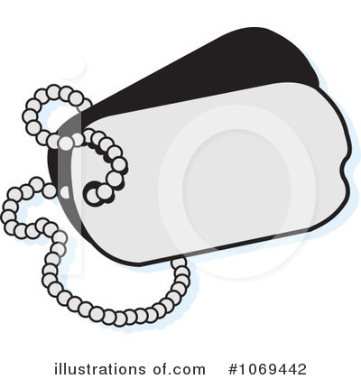 Royalty Free  Rf  Dog Tags Clipart Illustration  1069442 By Johnny