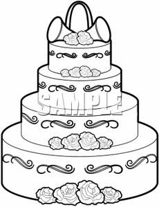 Clipart Wedding Cakes Design Photos   Food And Drink