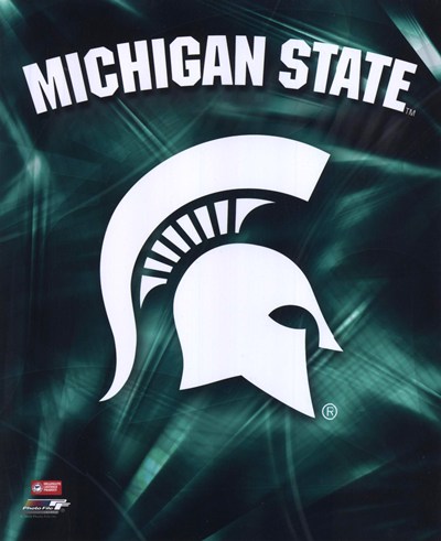 Michigan State University Spartans Logo   Buy Cheap Sports Posters And
