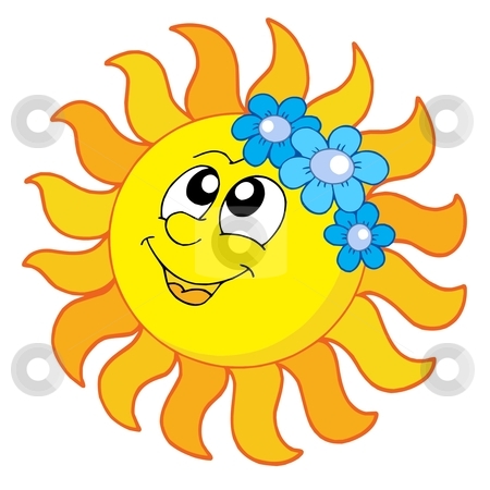 Smiling Sun Clip Art Cutcaster Photo 100361885 Smiling Sun With