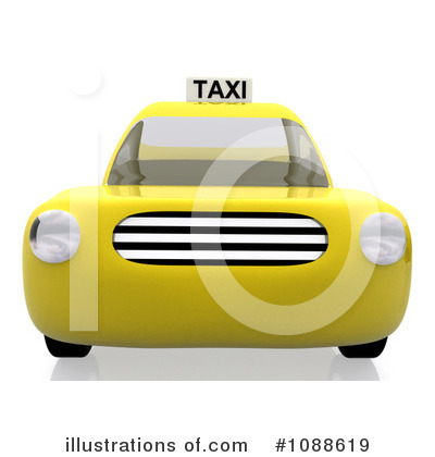 Taxi Clipart  1088619 By Andresr   Royalty Free  Rf  Stock