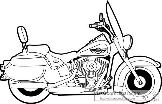 Harley Clip Art Harley Motorcycle Clipart Black And White 65 Jpg