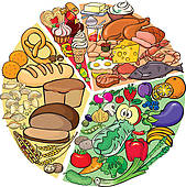 Diet Illustrations And Clipart