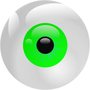 Eyeball Green Clip Art At Clker Com   Vector Clip Art Online Royalty