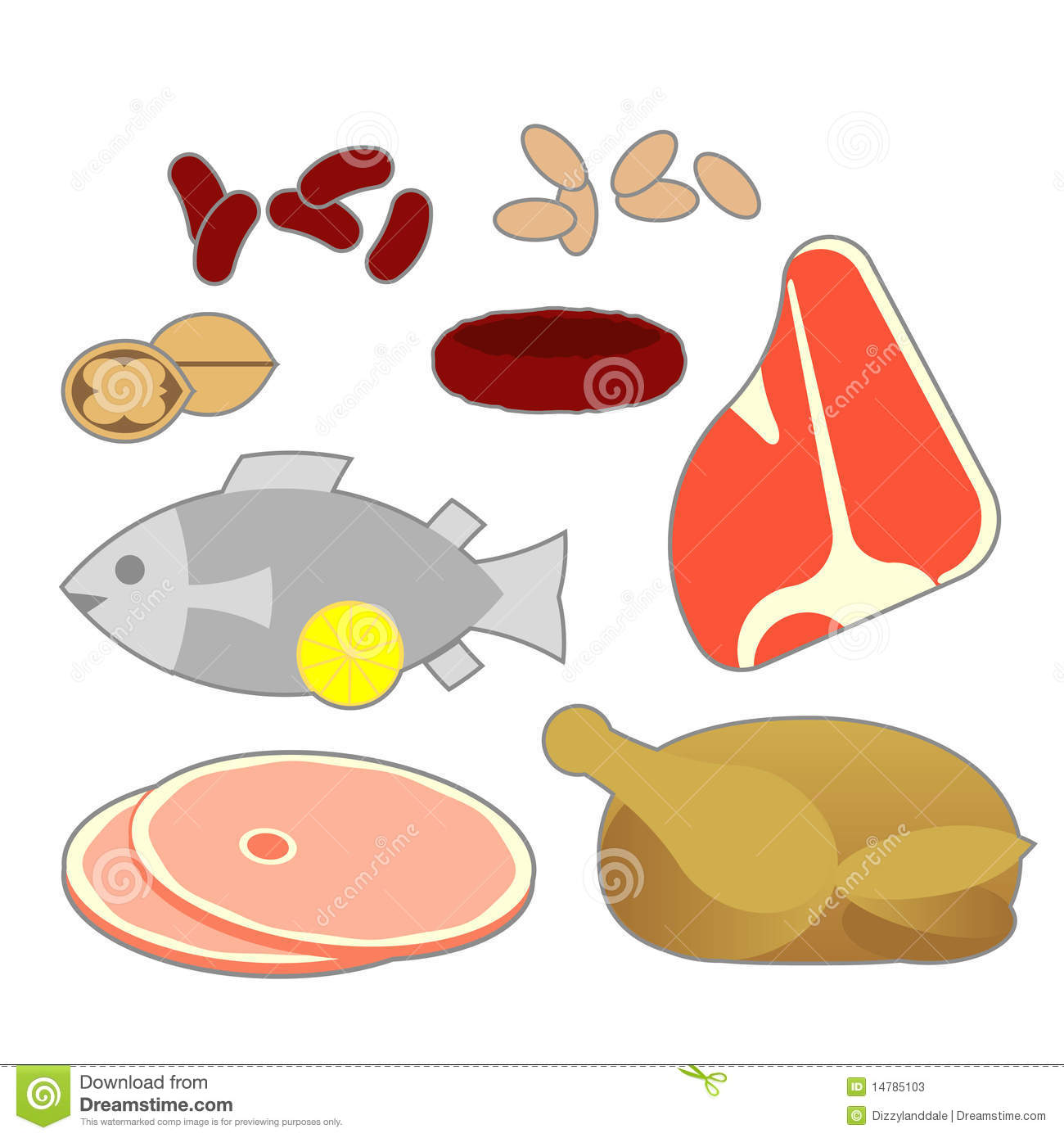 Of The Main Meat Fish Protein Foods In The New Foos Pyramid