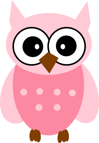 Owl Pink Clip Art At Clker Com   Vector Clip Art Online Royalty Free