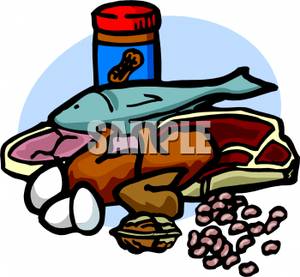 Protein Clipart Protein Variety Peanut Butter Fish Steak Legumes Nuts