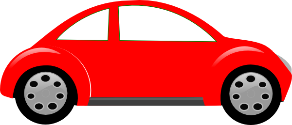 Red Car Bug Clip Art