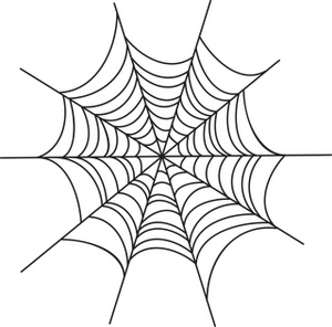 Spider Web Clip Art Images Spider Web Stock Photos   Clipart Spider