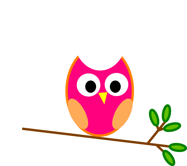 Pink Girl Owl Clipart   Clipart Panda   Free Clipart Images