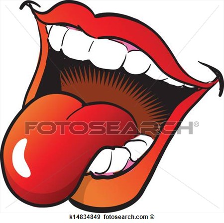 Tongue Clipart Black And White   Clipart Panda   Free Clipart Images