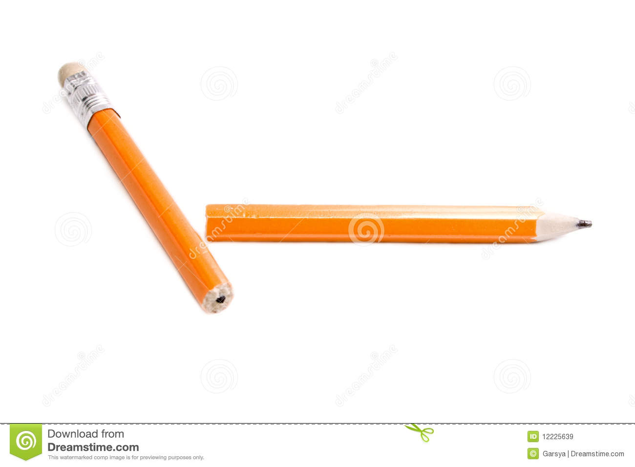Broken Pencil Royalty Free Stock Images   Image  12225639