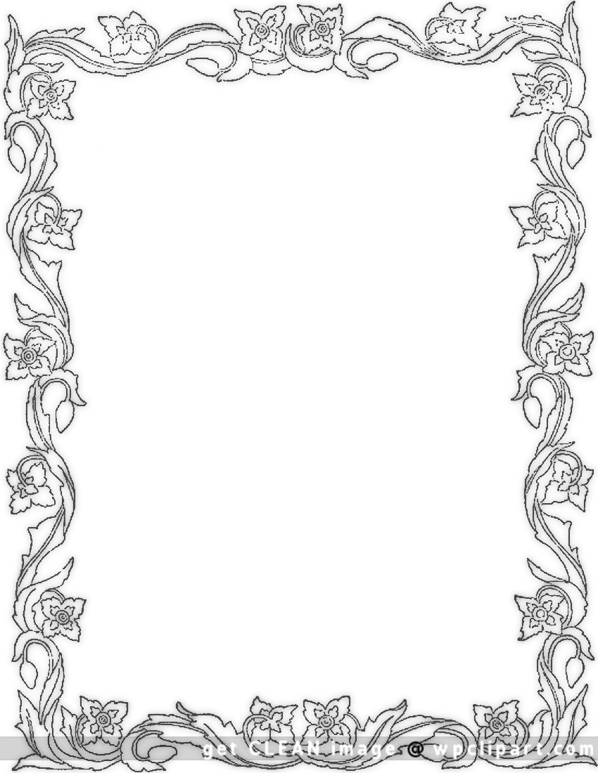 Each Of The Above Clip Art Borders Is Sure To Make Your Designs And