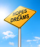 Hopes And Dreams Concept  Stock Photo