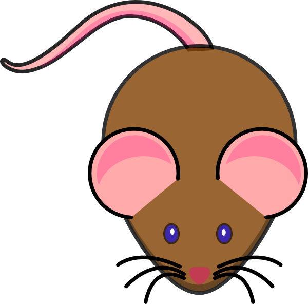 Brown Mouse Clip Art At Clker Com   Vector Clip Art Online Royalty