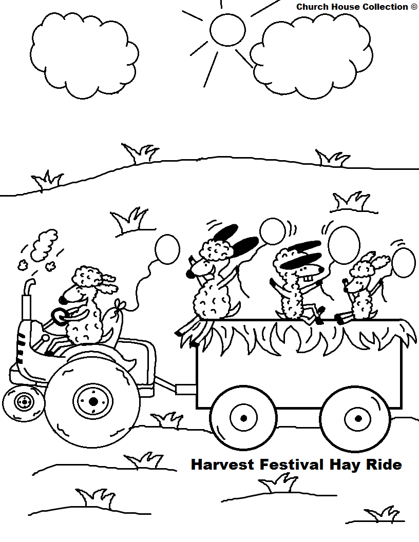 Church House Collection Blog  Harvest Festival Hay Ride  Fall Festival