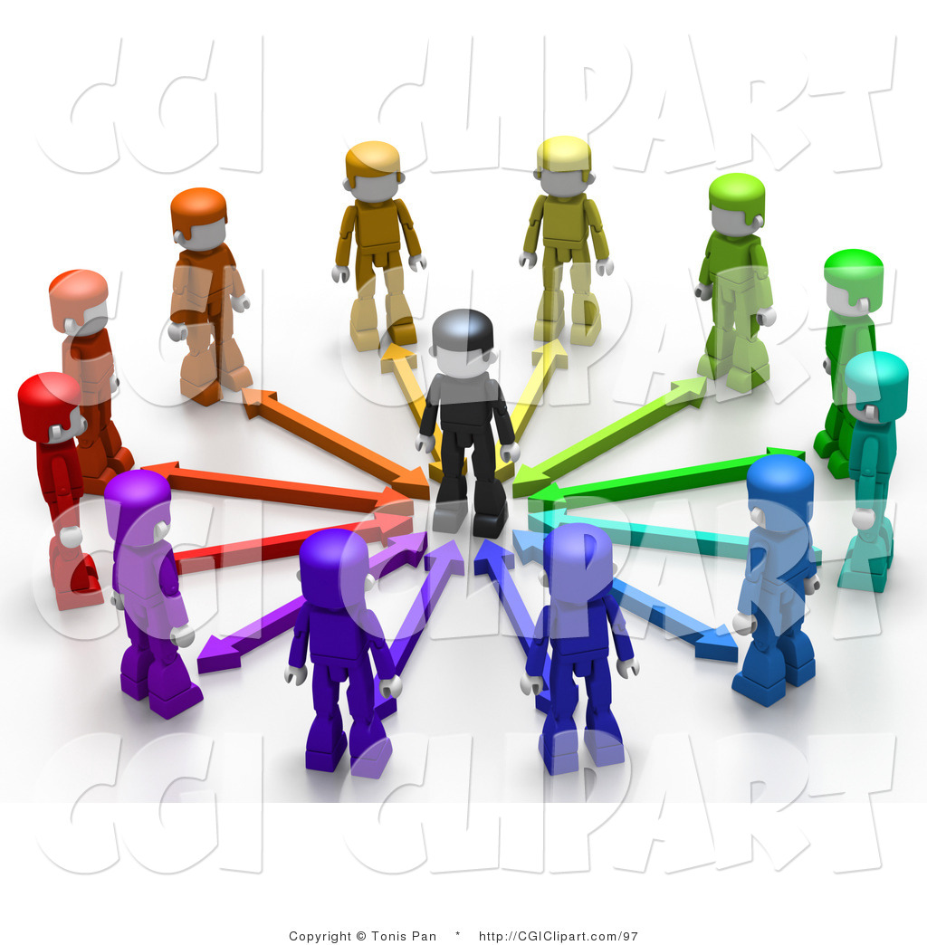 Group People Clip Art Pic  22