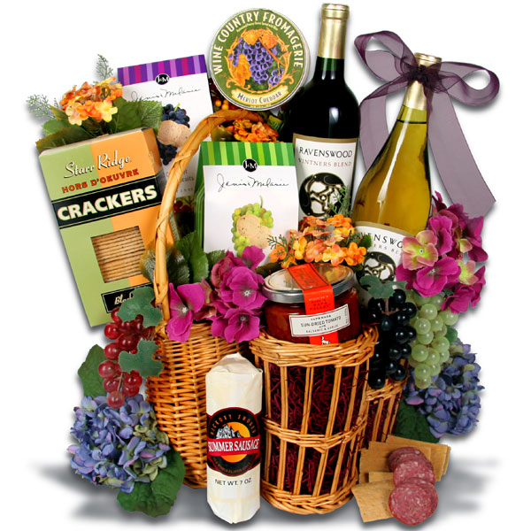 Wine Gift Baskets 060911  Vector Clip Art   Free Clipart Images