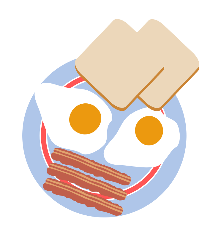 Bull S Eye Eggs With Toast And Bacon By Agomjo   Bull S Eye Eggs With