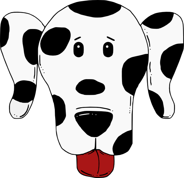 Spotty Dog Clip Art At Clker Com   Vector Clip Art Online Royalty