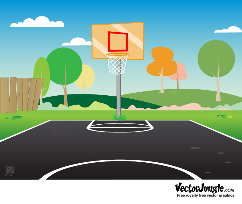 The Latest Clip Art Basketball Court Video From 2leep