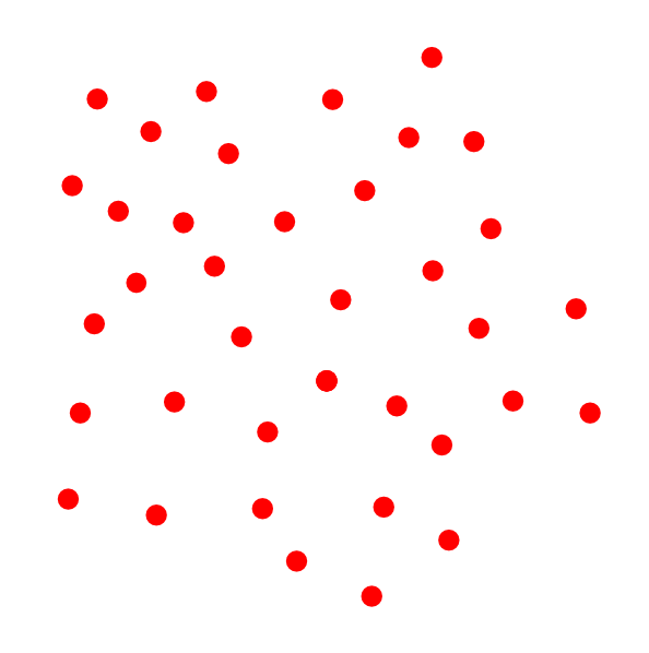 White Flower With Red Polka Dots Clip Art   Vector Clip Art Online