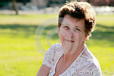 Portrait Of 65 Years Old Beautiful Woman Stock Photography   Image