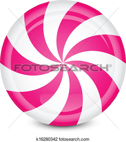 Peppermint Candy View Large Clip Art Graphic