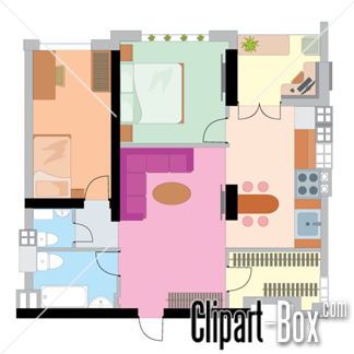 Related House Plan Cliparts