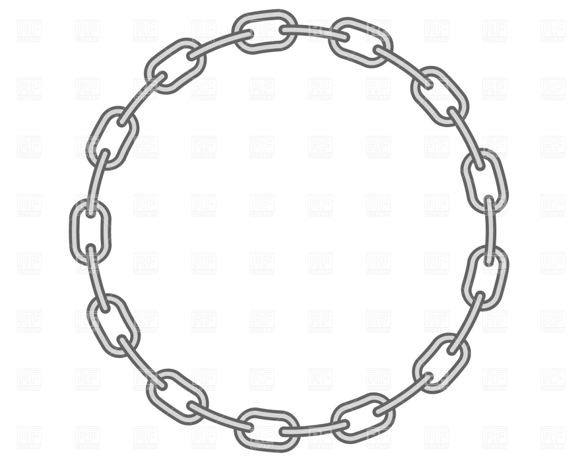 Round Chain Frame Download Royalty Free Vector Clipart  Eps