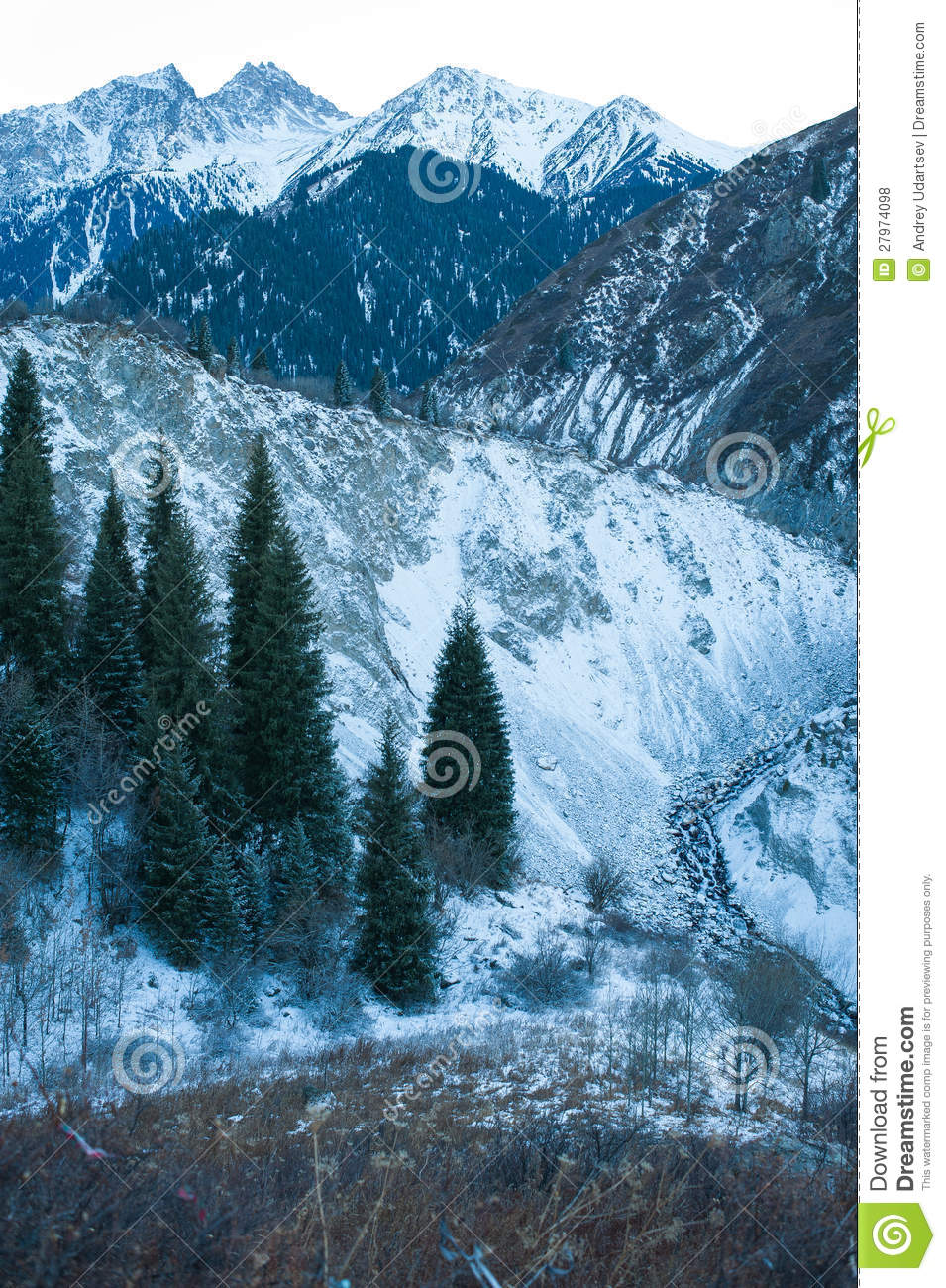 Beautiful Winter Mountain Scenes