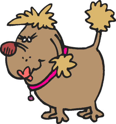 Stubby Girl Dog   Http   Www Wpclipart Com Animals Dogs Cartoon Dogs