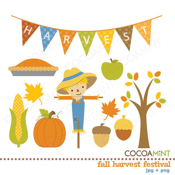 Fall Harvest Festival Clip Art By Cocoa Mint   Catch My Party