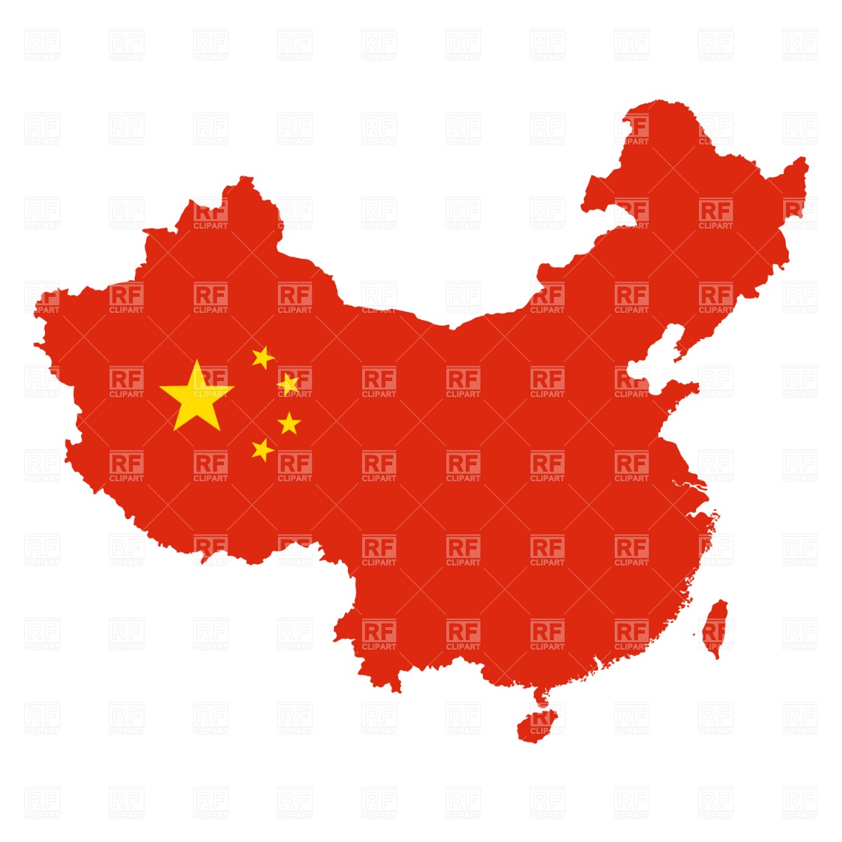 China Map Outline Download Royalty Free Vector Clipart  Eps