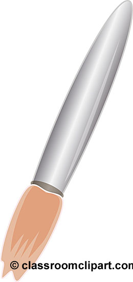 Beauty Cosmetics   Makeup Compact Brush   Classroom Clipart