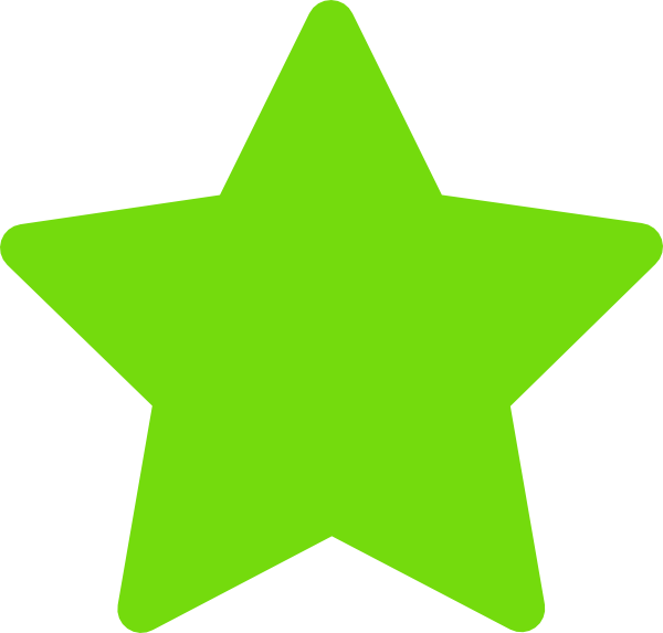 Star Green Clip Art At Clker Com   Vector Clip Art Online Royalty    