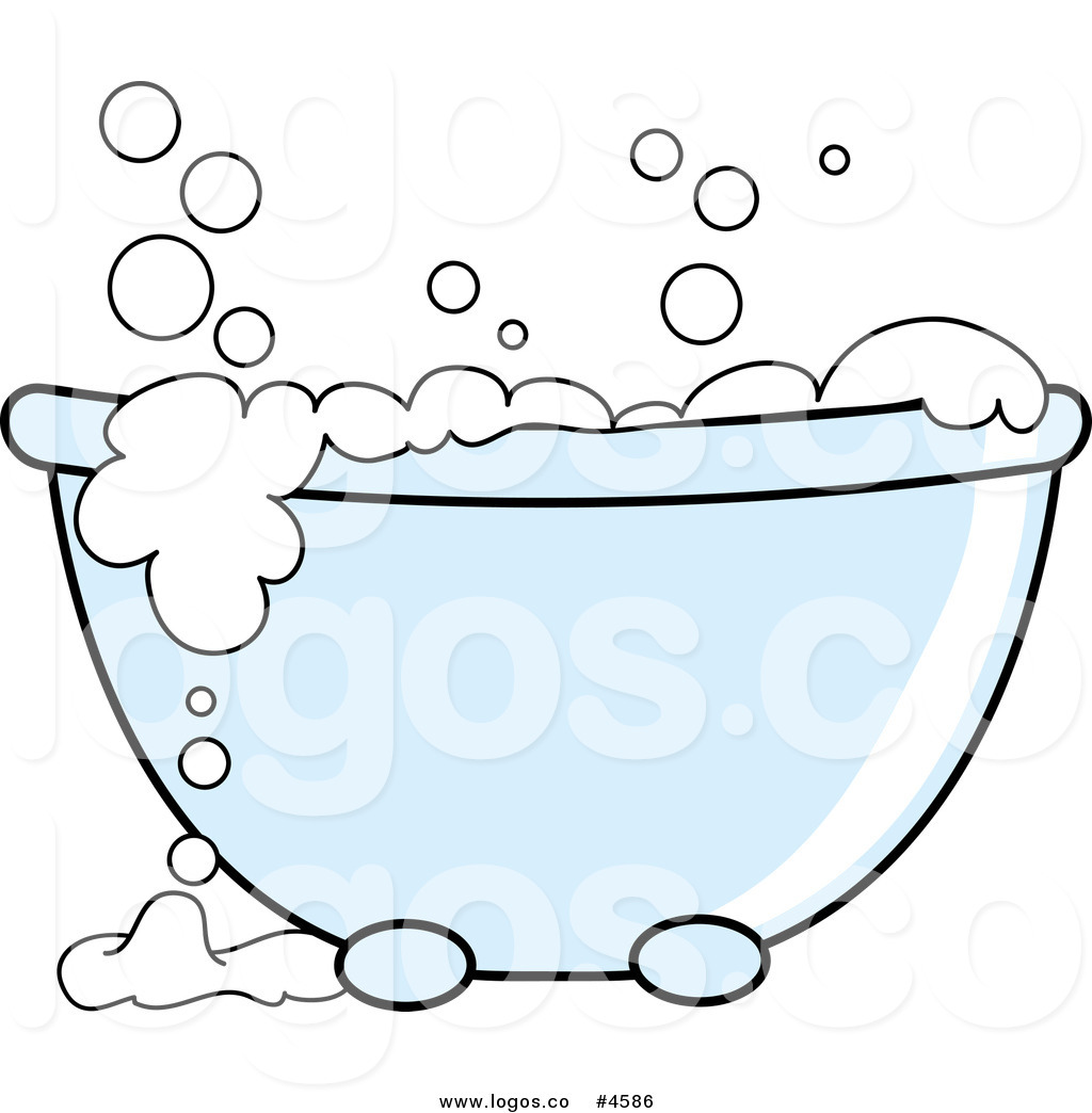Soap Bubbles Clip Art Black And White Tub With White Bubbles Logo