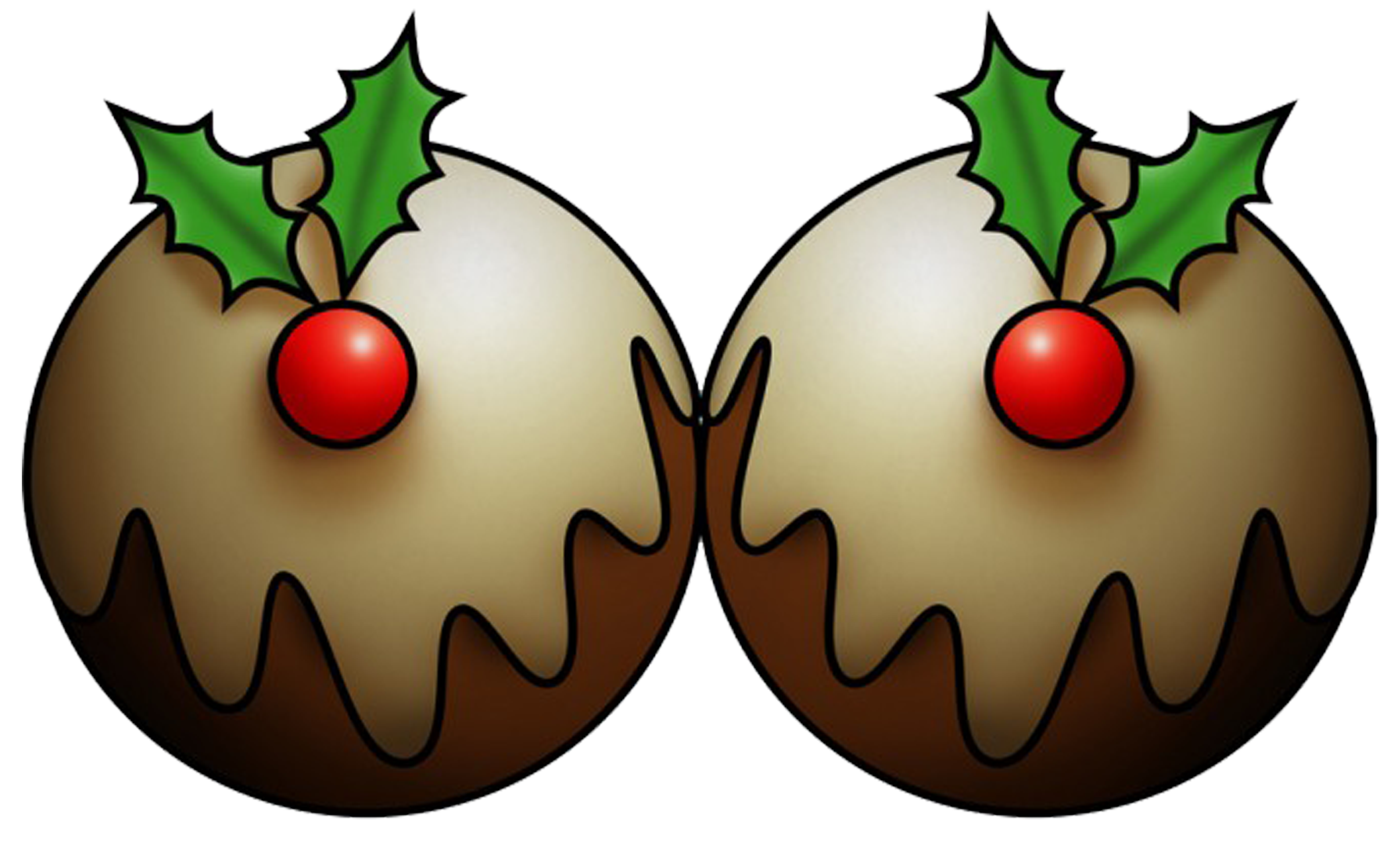 Christmas Puddings   Free Images At Clker Com   Vector Clip Art Online