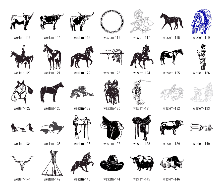 Download Free Western Vector Clipart From Yandex