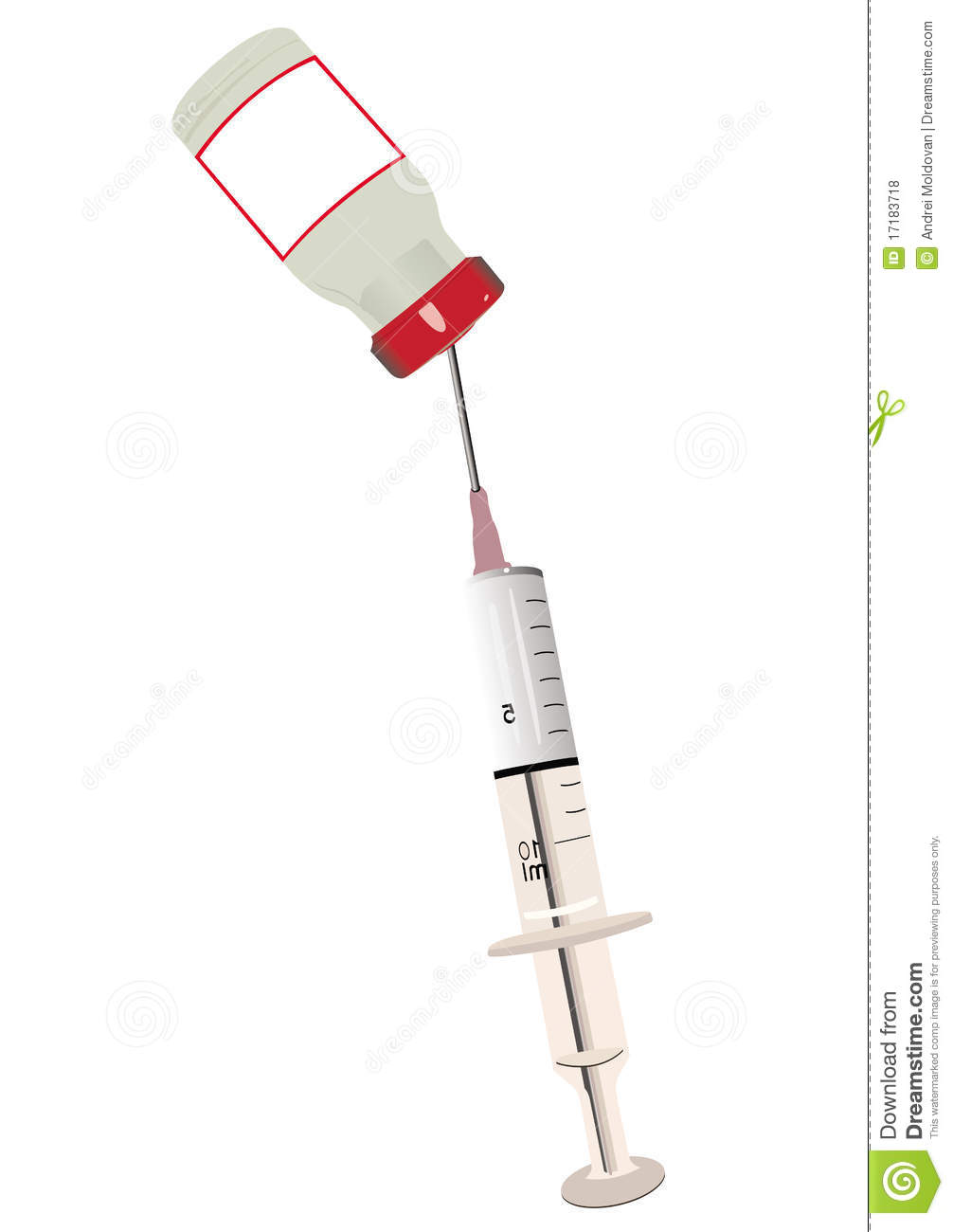 Syringe And Medicine Injection Royalty Free Stock Photos   Image