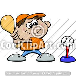 Coolclipart Com   Clip Art For  Baseball T Ball Tee   Image Id 147033