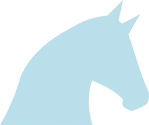 Pale Blue Horse Clip Art   Animal   Download Vector Clip Art Online