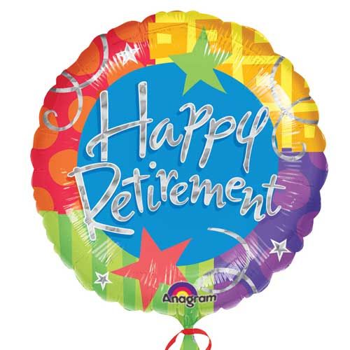 Happy Retirement Clipart Retirement Balloons   Happy