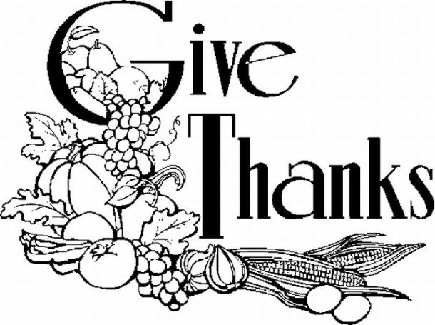 Religious Thanksgiving Images Clip Art Thanksgiving Eatables Coloring