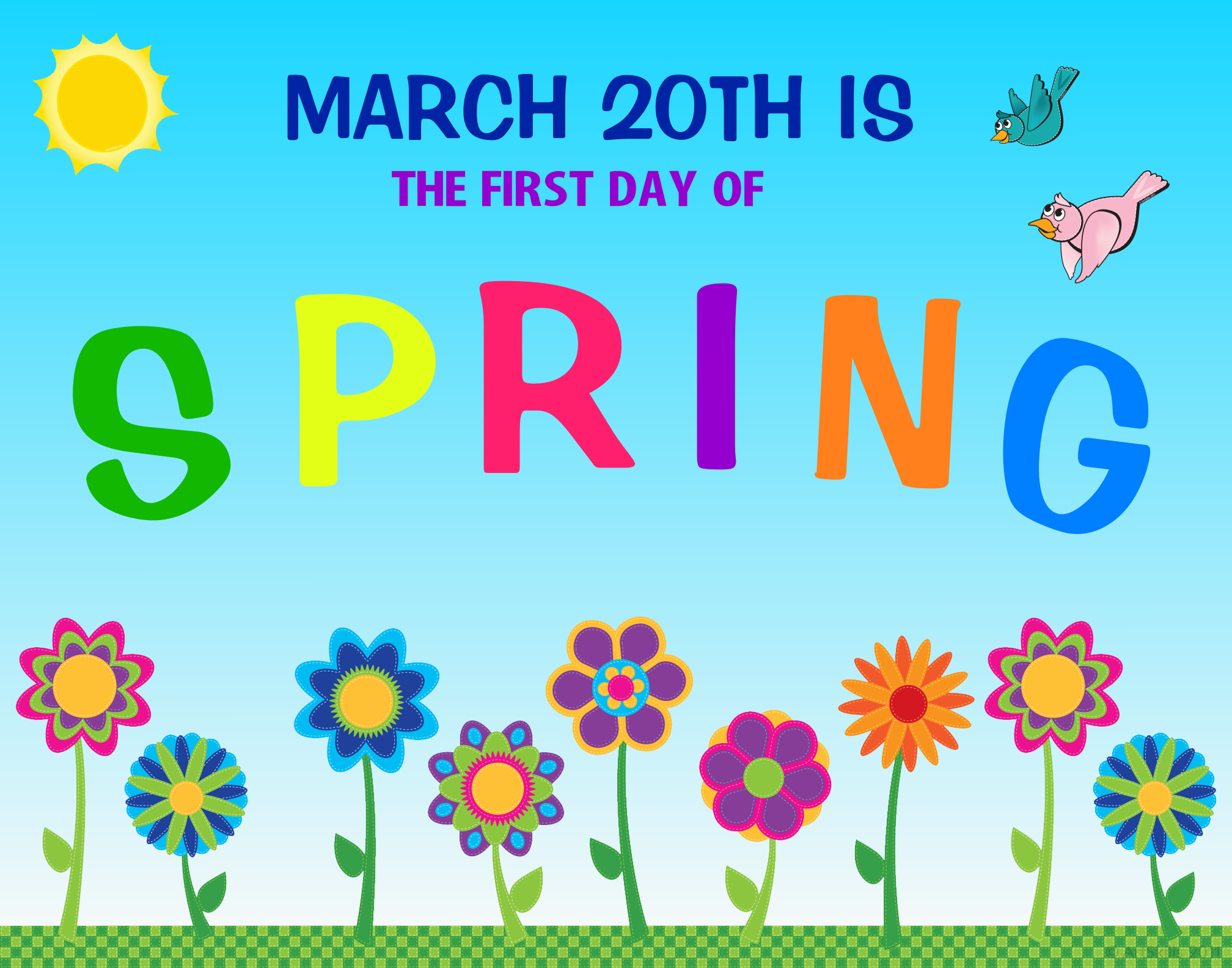 First Day Of Spring Clipart Images   Pictures   Becuo